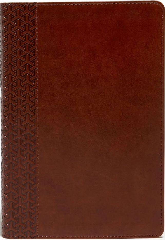 KJV Everyday Study Bible - British Tan, LeatherTouch