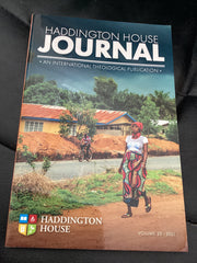 Haddington House Journal; Volume 23: 2021 - An International Theological Publication (Used Copy)