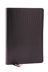 Kingdom Life Bible (NKJV) Black Leathersoft Thumb-Indexed