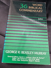 Word Biblical Commentary Volume 36: John (Used Copy)