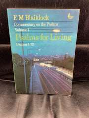 Psalms For Living: Psalms 1-72 (Used Copy)