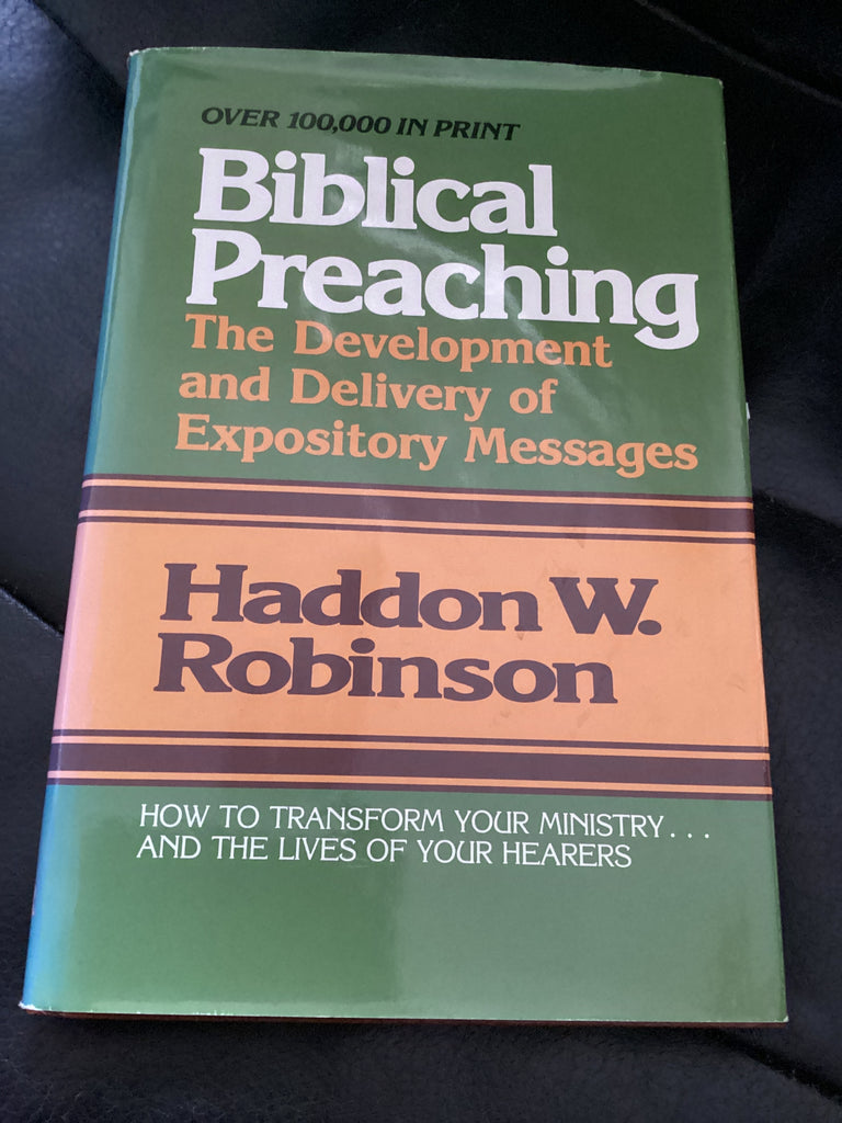 Biblical Preaching (Used Copy)
