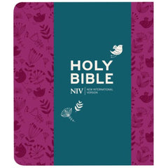 NIV Journalling Bible with Clasp, Plum