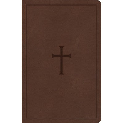 KJV Thinline Bible, Brown LeatherTouch