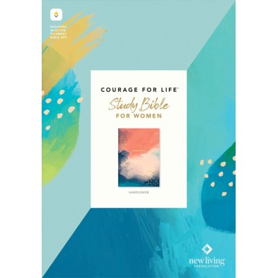 NLT Courage For Life Study Bible for Women (Hardcover, Filament Enabled)