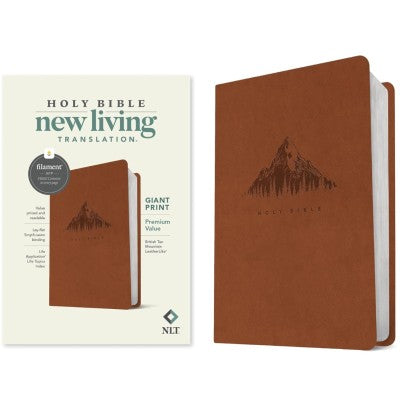 NLT Giant Print Premium Value Bible, Filament-Enabled