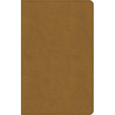 KJV Personal Size Bible, Camel Suedesoft