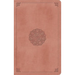 ESV Thinline Bible, Blush Rose, Emblem Design