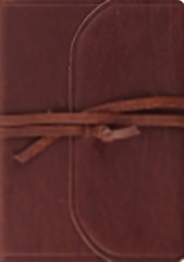 ESV Journaling Bible, Interleaved Edition (Brown, Flap with Strap)