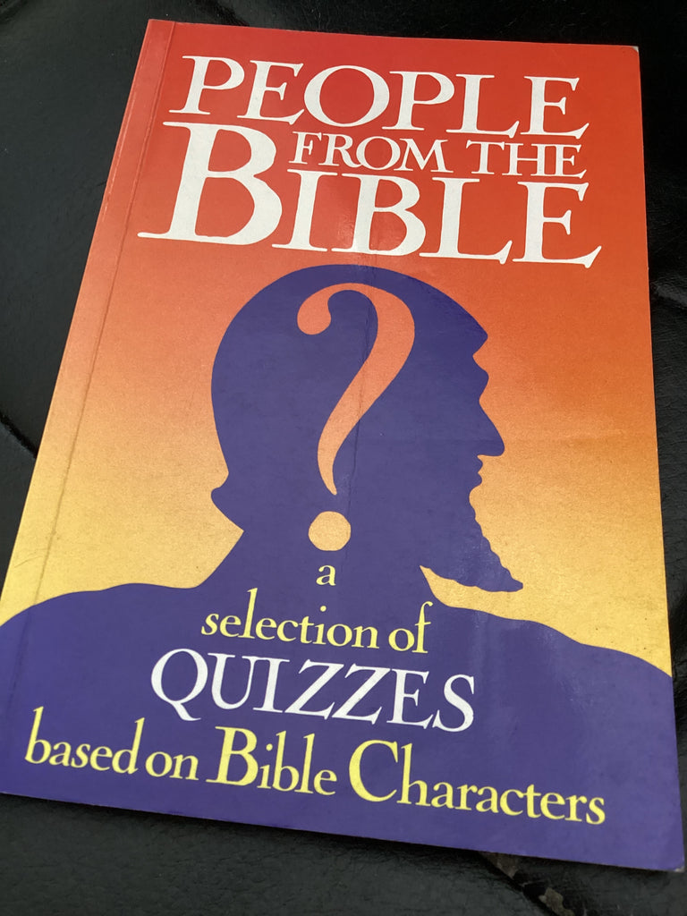People from the Bible - A Selection of Quizzes base on Bible Characters (Used Copy)