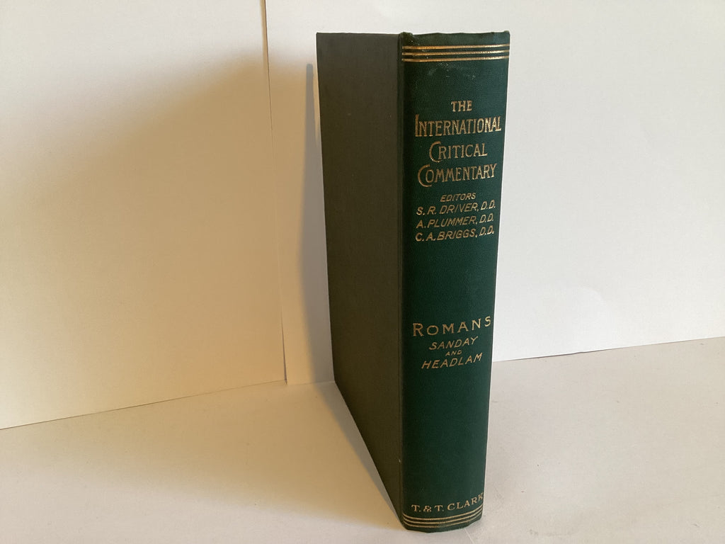 The International Critical Commentary: Romans (John Gowan Collection)
