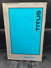 An Exposition of Titus (Used Copy)
