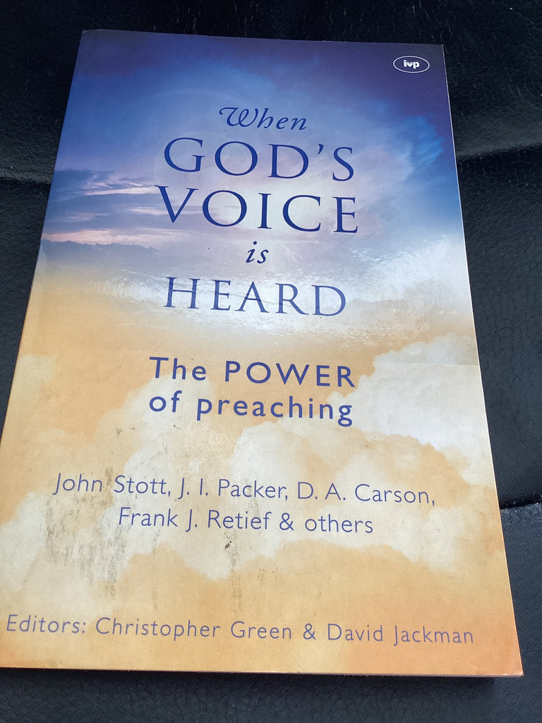 When God's Voice is Heard - The Power of Preaching (Used Copy)