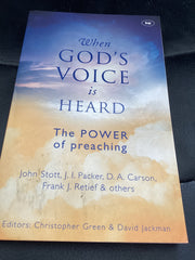 When God's Voice is Heard - The Power of Preaching (Used Copy)