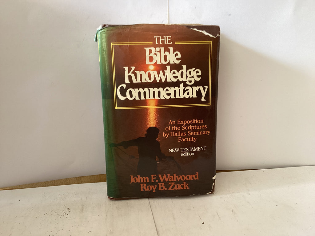 The Bible Knowledge Commentary New Testament Edition (The John Gowan Collection)