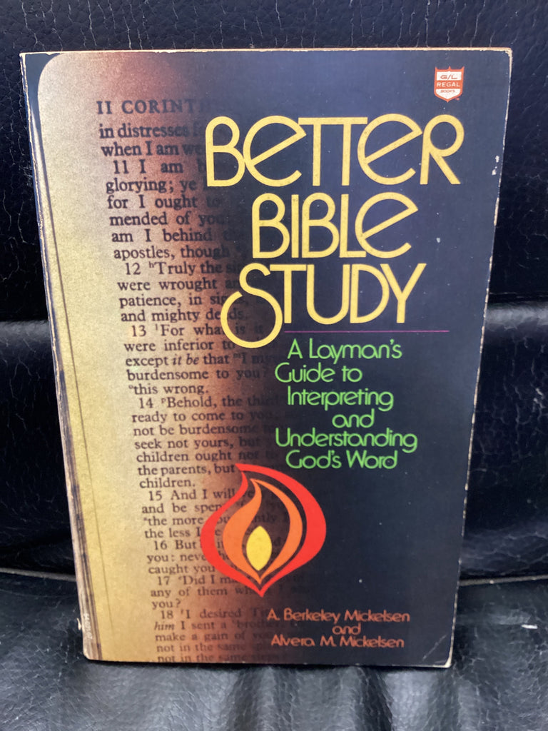 Better Bible Study (Used Copy)
