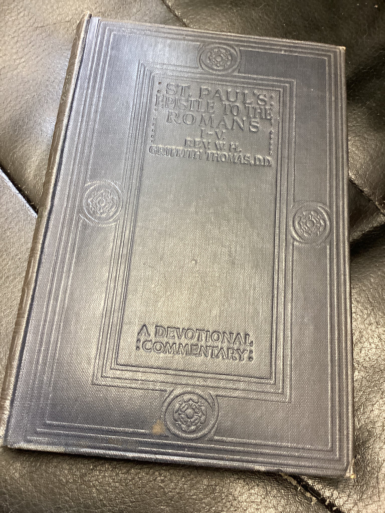 A Devotional Commentary on Romans I-V (Used Copy)