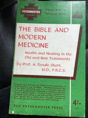 The Bible and Modern Medicine (Used Copy)