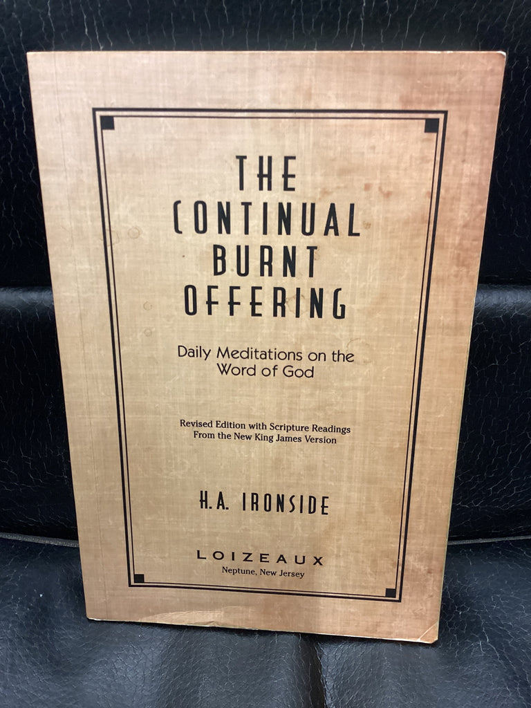 The Continual Burnt Offering (Used Copy)