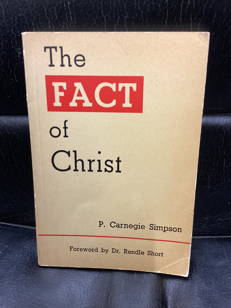 The Fact of Christ (Used Copy)