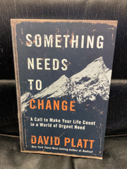 Something Needs to Change (Used Copy)