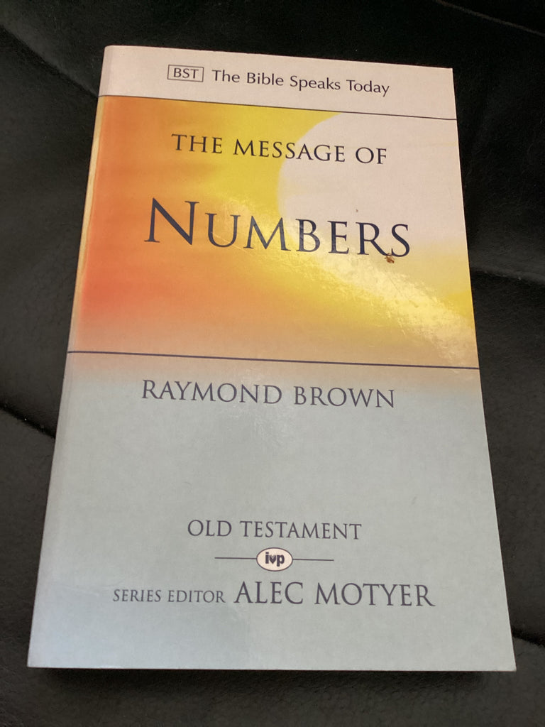 The Message of Numbers - Commentary (Used Copy)