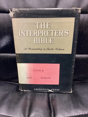 The Interpreter's Bible; Volume 9: Acts and Romans (Used Copy)