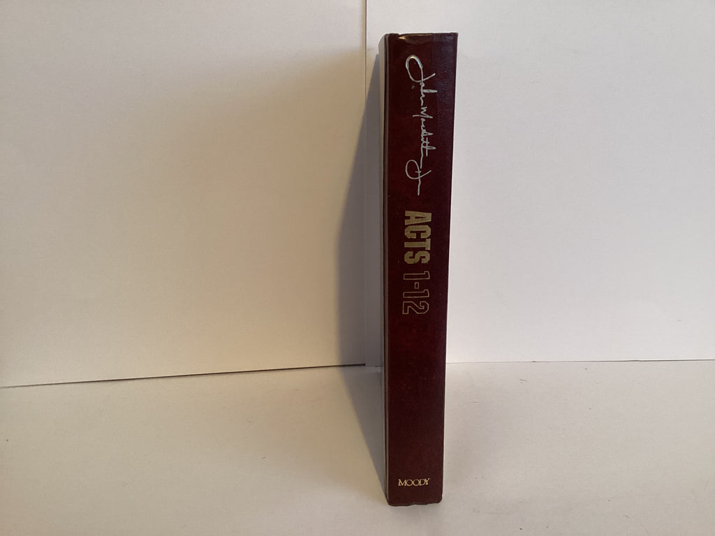 Acts 1-12(The MacArthur New Testament Commentary)(John Gowan Collection)