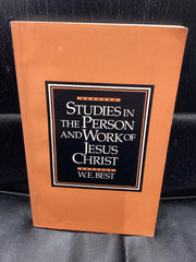 Studies in The Person and Work of Jesus Christ (Used Copy)