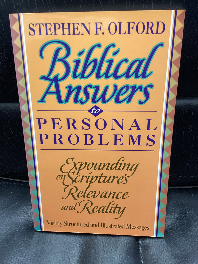 Biblical Answers to Personal Questions (Used Copy)