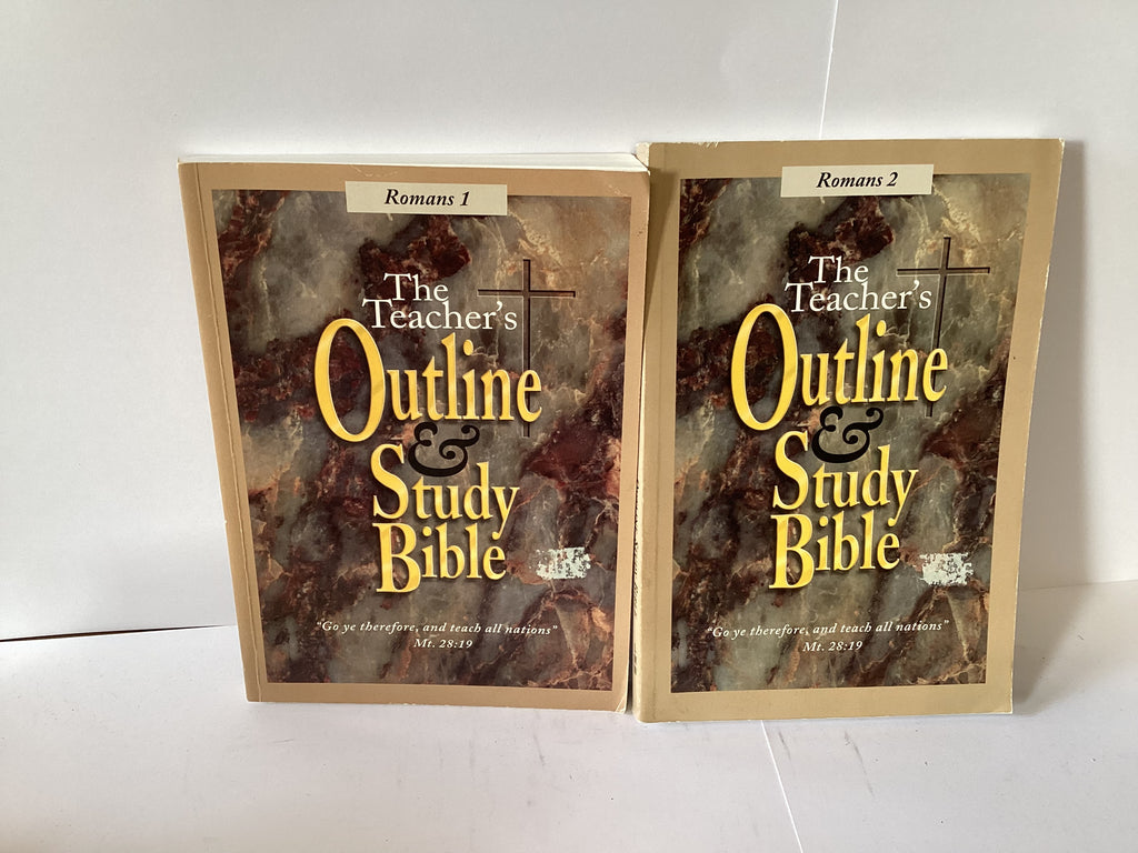 The Teacher’s Outline and Study Bible, Romans, Vol. 1&2 (John Gowan Collection)