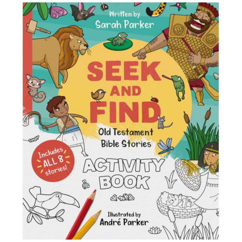 Seek and Find: Old Testament Bible Stories Activity Book
