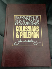 The MacArthur New Testament Commentary: Colossians and Philemon (Used Copy)