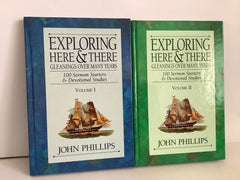 Exploring Here and There: 100 Sermon Starters & Devotional Studies (Volume 1 & 2) (John Gowan Collection)