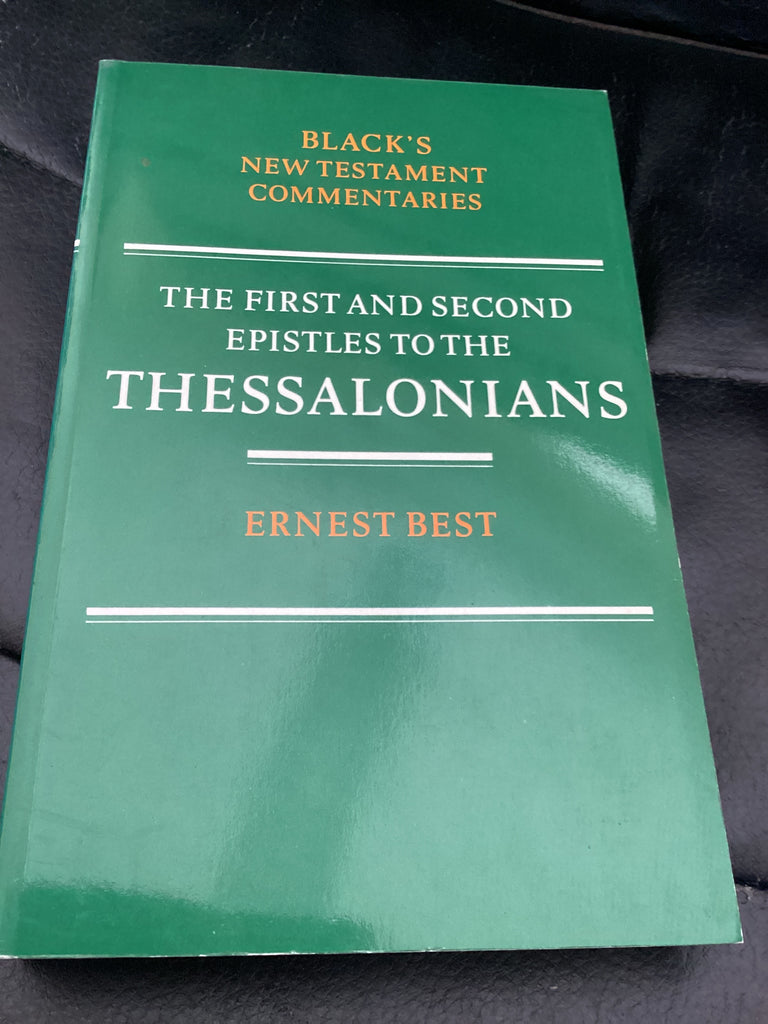 1st and 2nd Thessalonians - Black's New Testament Commentary (Used Copy)