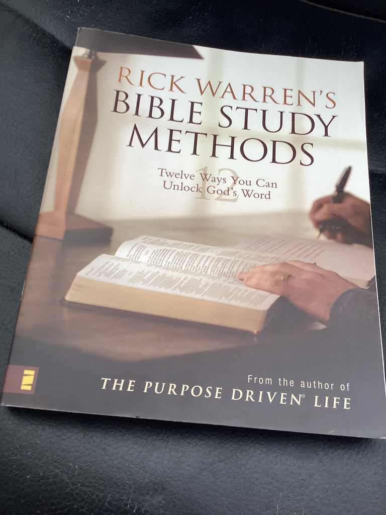 Rick Warren's Bible Study Methods (Used Copy)