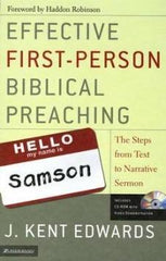 Effective First-person Biblical Preaching