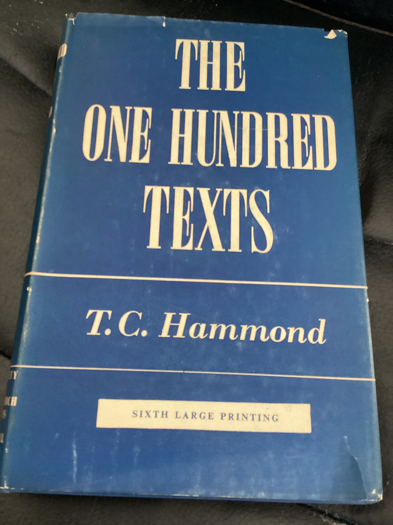The One Hundred Texts (Used Copy)