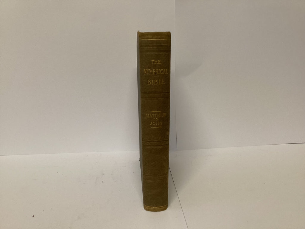 The Numerical Bible: Matthew to John (John Gowan Collection)