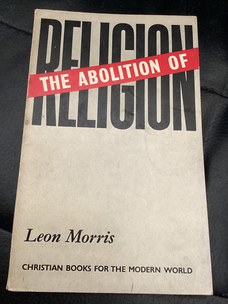 The Abolition of Religion (Used Copy)