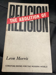 The Abolition of Religion (Used Copy)