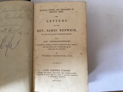 Renwick’s Letters (The John Gowan Collection)