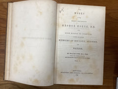 The Works of the Right Reverend George Horne D.D. Lord Bishop of Norwich (The John Gowan Collection)