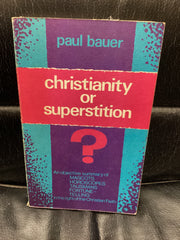 Christianity and Superstition (Used Copy)