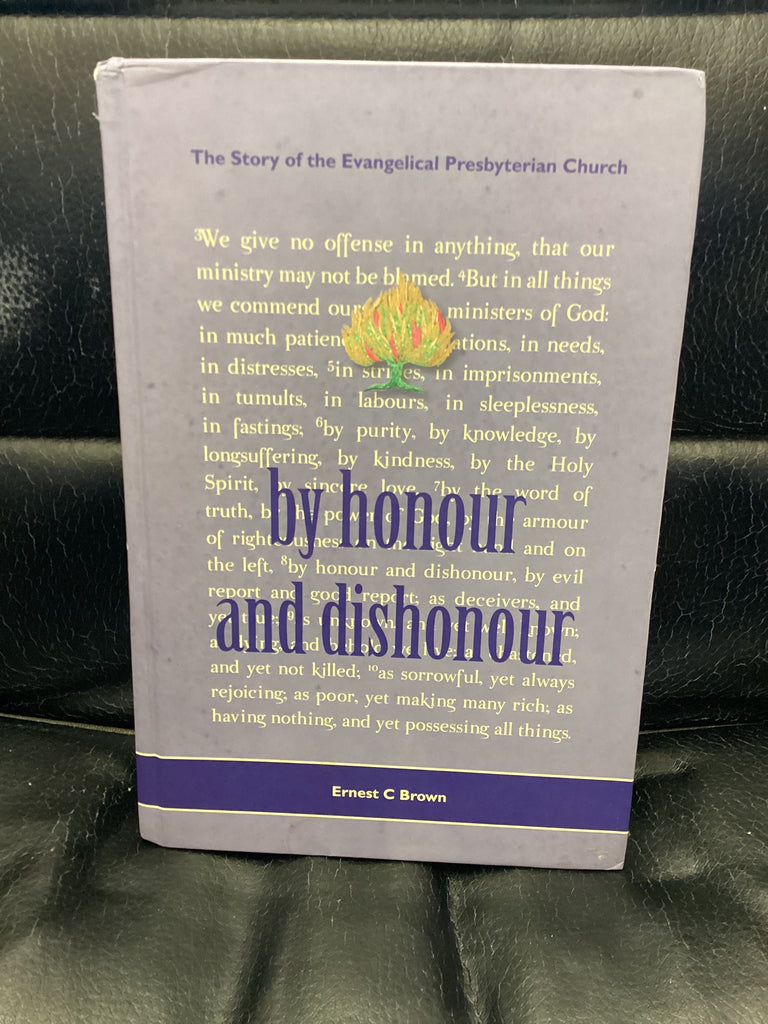 By Honour and Dishonour (Used Copy)