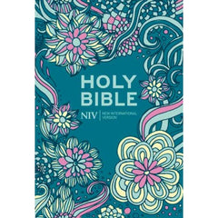 NIV Pocket Floral Hardback Bible