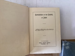 Exposition of the Gospel of John 2 Volumes (The John Gowan Collection)