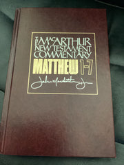 The MacArthur New Testament Commentary: Matthew 1-7 (Used Copy)