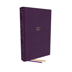 KJV Paragraph Style Large Print Thinline, Purple