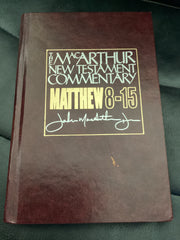 The MacArthur New Testament Commentary: Matthew 8-15 (Used Copy)
